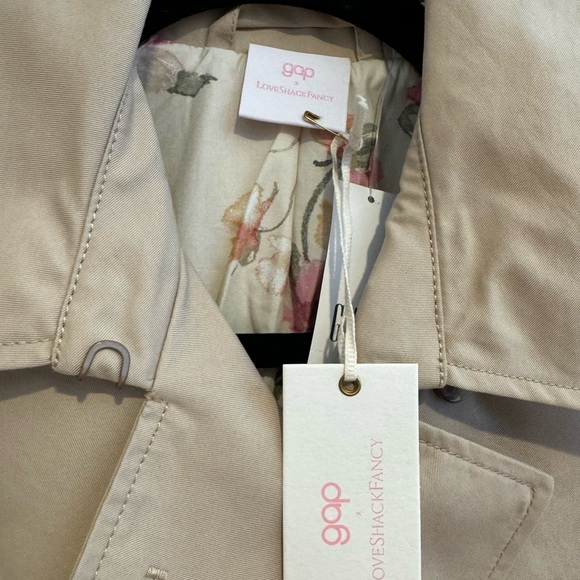 Gap × LoveShackFancy Trench Coat - Picture 3 of 8